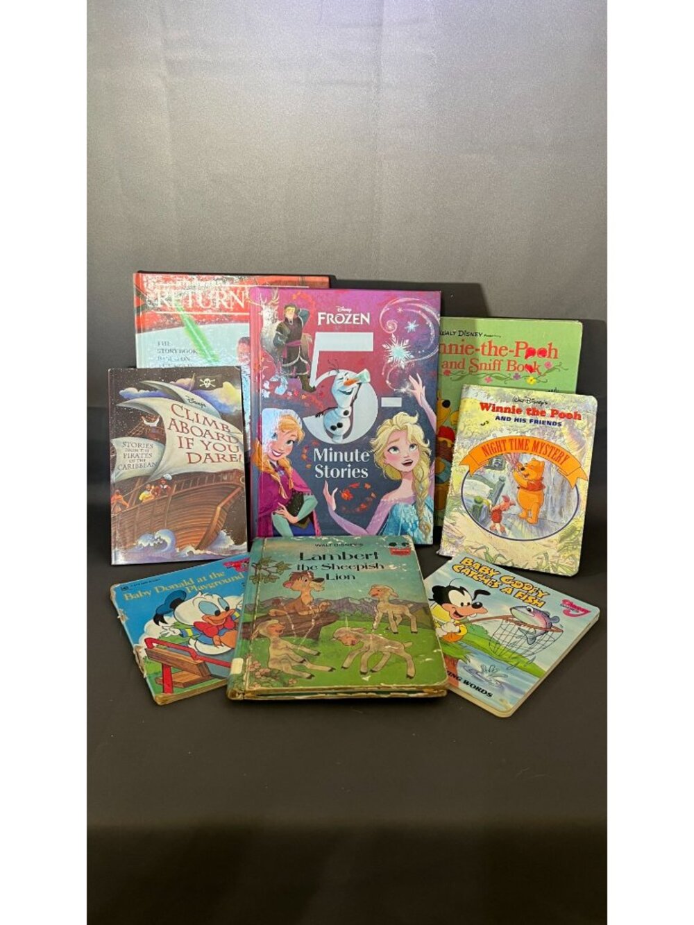 Disney Vintage Book Lot Classic Children’s Stories Winnie Pooh Mickey